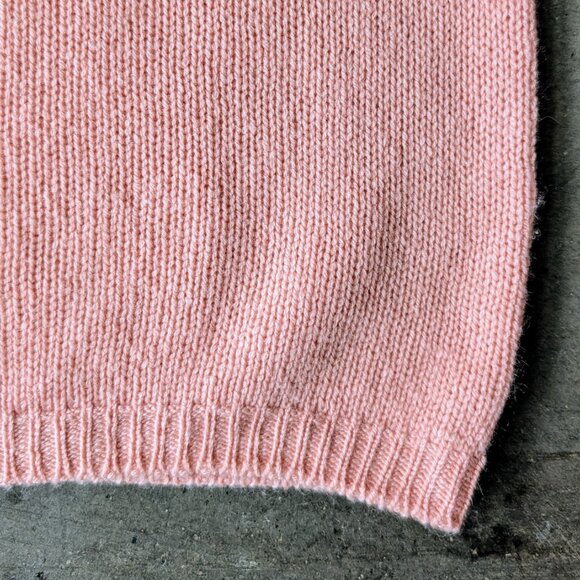 Prada Pink Sleeveless Knit Cashmere Sweater Vest size US 6 - Picture 3 of 8
